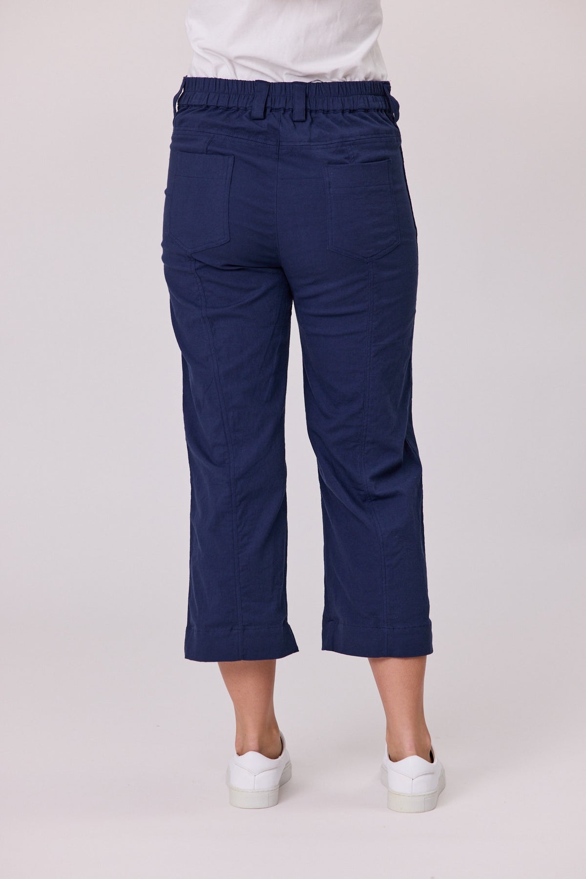 Lily 3/4 Pant - Navy