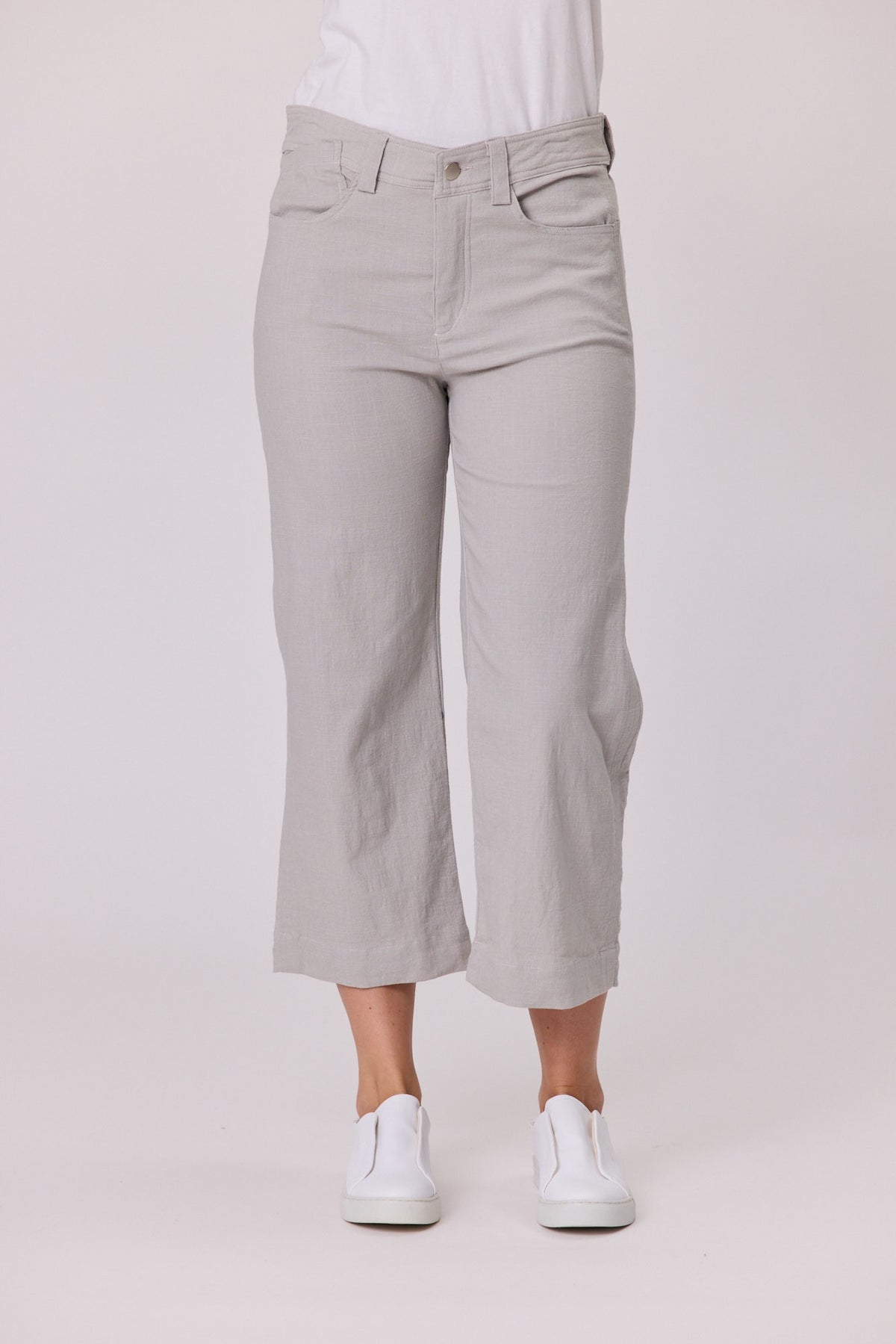 Lily 3/4 Pant - Silver