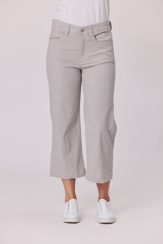 Lily 3/4 Pant - Silver