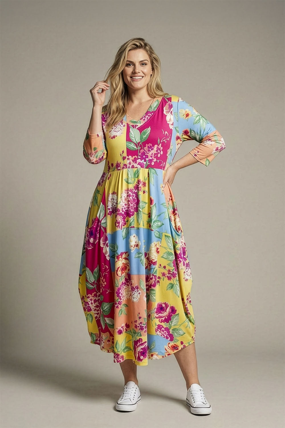 Bittermoon Carly Dress - Checkers