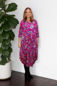 Bittermoon Carly Dress - Crimson