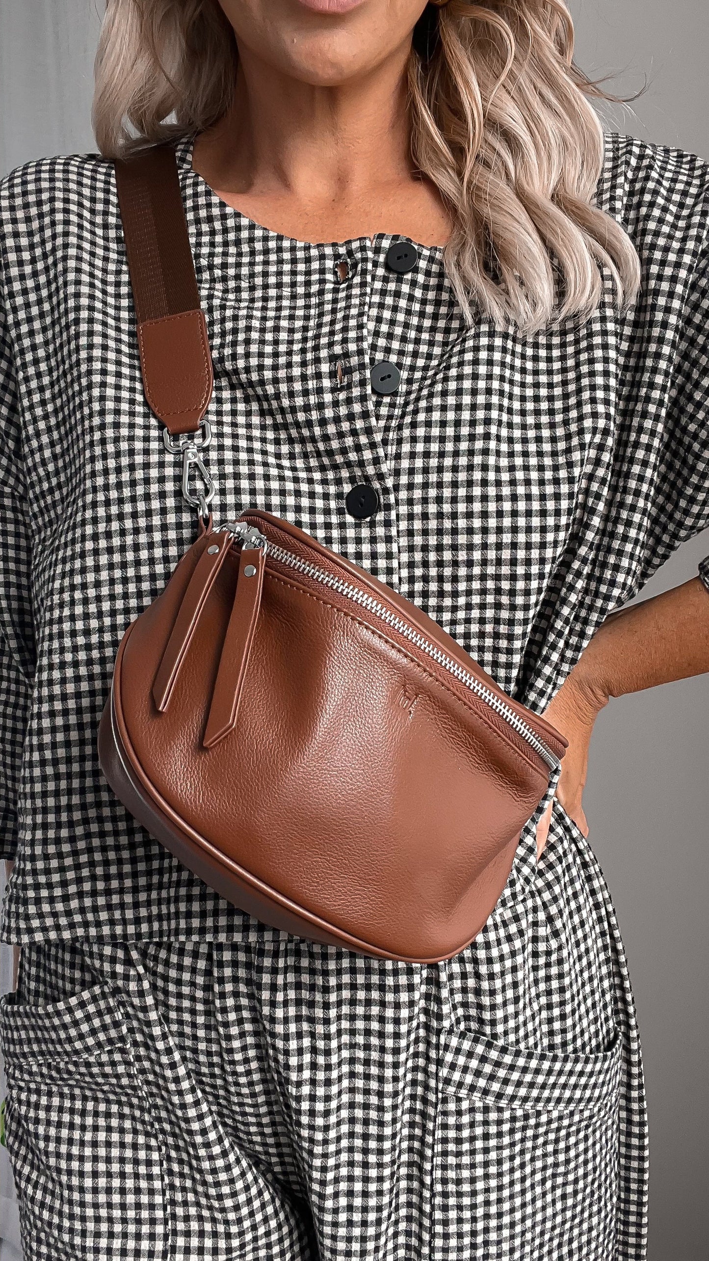 Dani Bag - Leather - Toffee