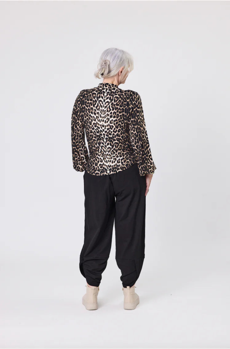 Evie Top - Leopard Print