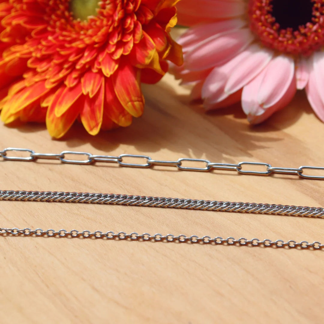 Steel Me - Multi Chain Necklace - Silver