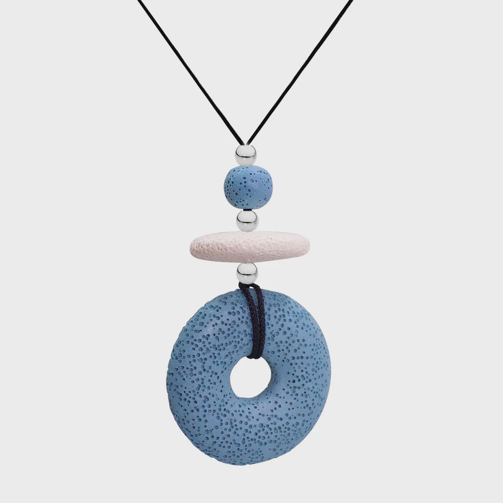 Flo Teal Large Necklace