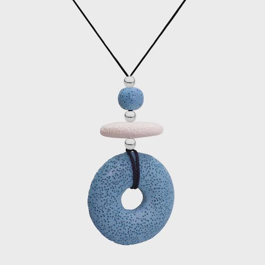 Flo Teal Large Necklace