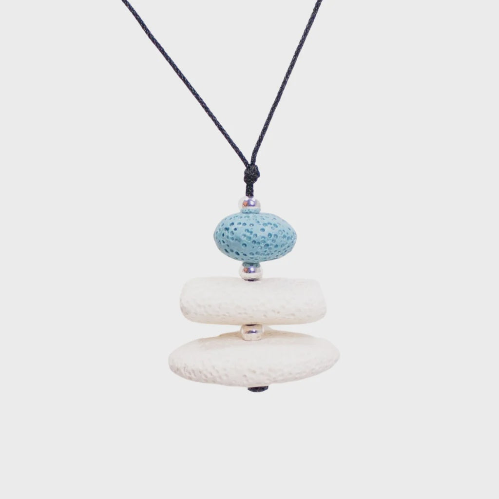 Flo Teal Small Necklace