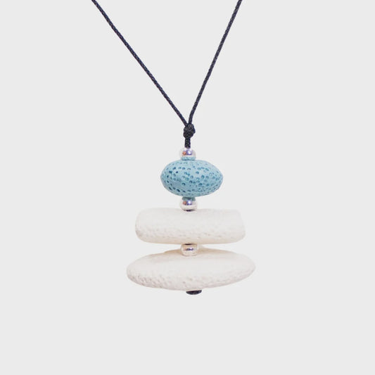 Flo Teal Small Necklace