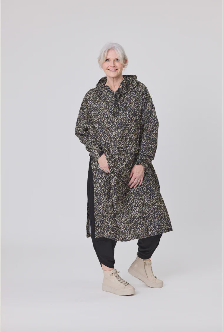 Frida Raincoat - Mini Leopard