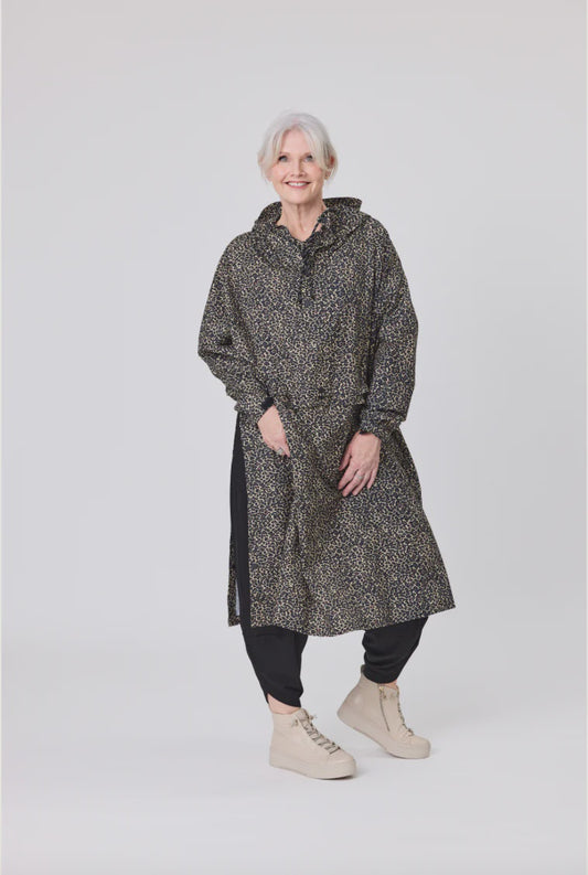 Frida Raincoat - Mini Leopard
