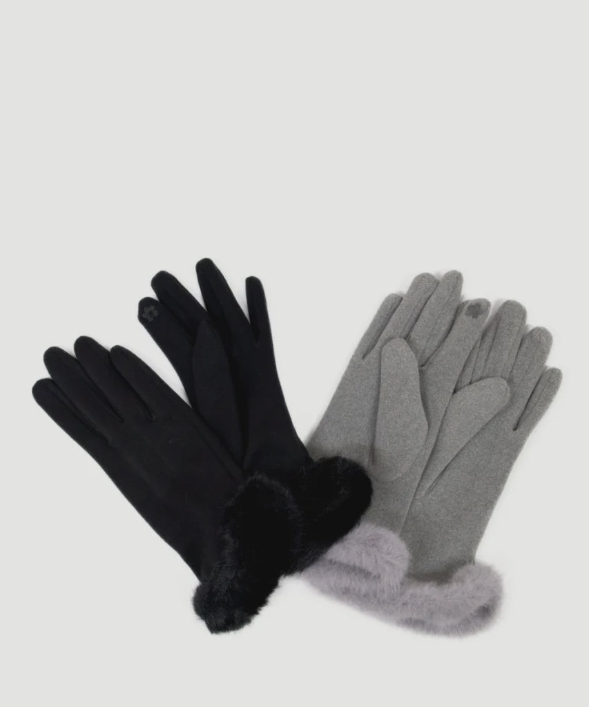 Fur Cuff Gloves