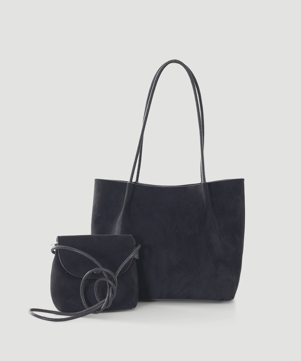 Grace Tote & Cross Body Bag - Black -