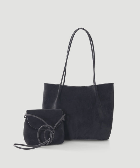 Grace Tote & Cross Body Bag - Black -