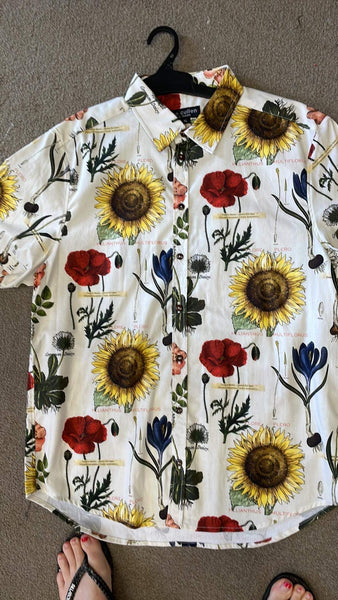 Sunflowers Shirt - Mo Cullen