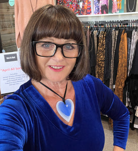 Bittermoon Carly Dress - Sapphire Velvet
