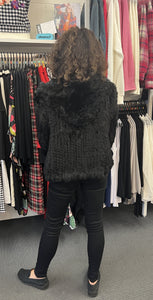 100% Rabbit Fur Jacket - with Hood