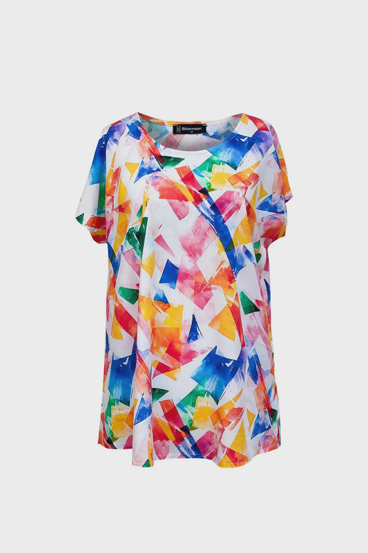 Bittermoon Scoop Hem Top - Flash