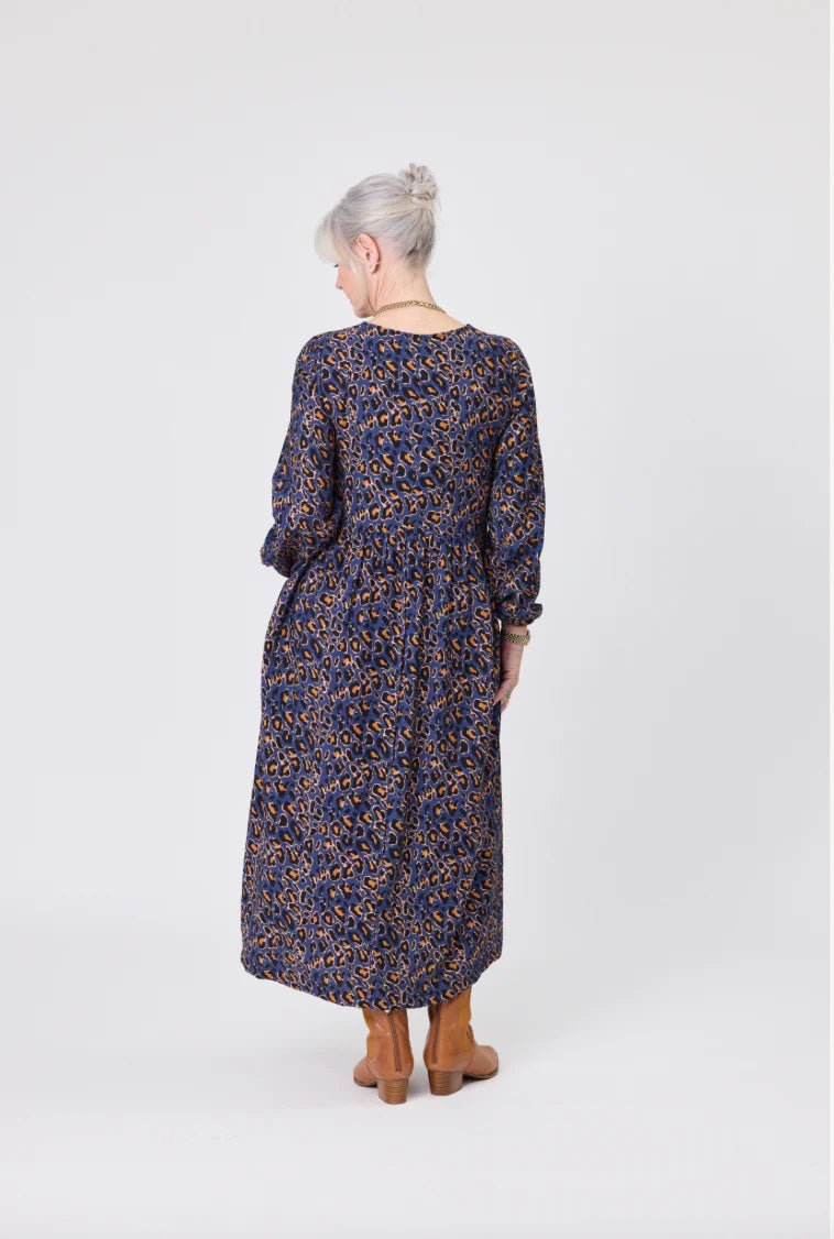 Kimmi Dress - Blue Cat