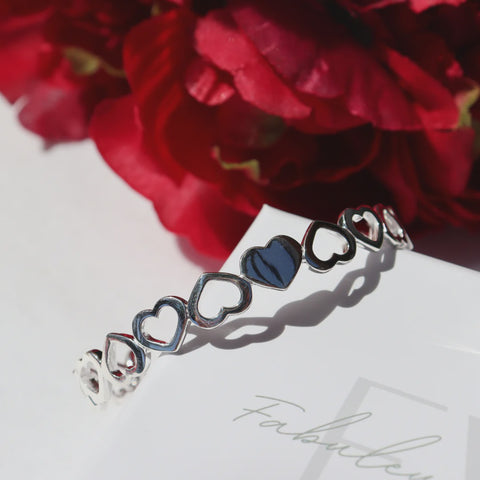 Love Goes Round Bracelet -Sterling Silver