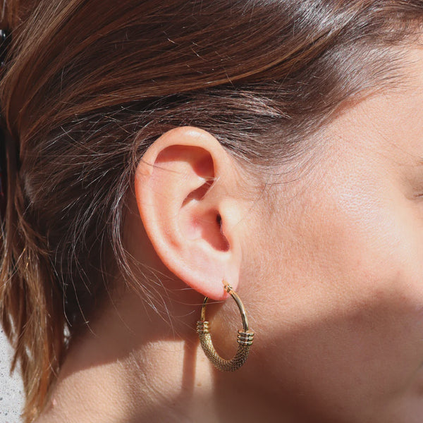 Steel Me - Mimi Earrings