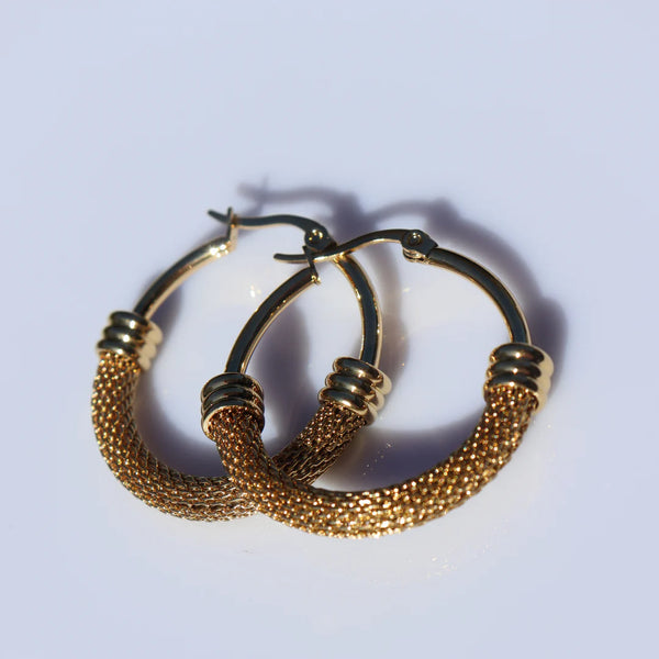 Steel Me - Mimi Earrings