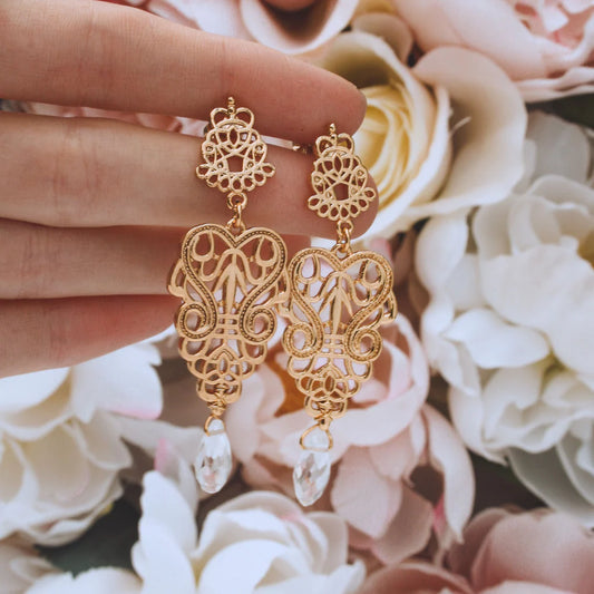 Palais Yellow Gold Earrings.