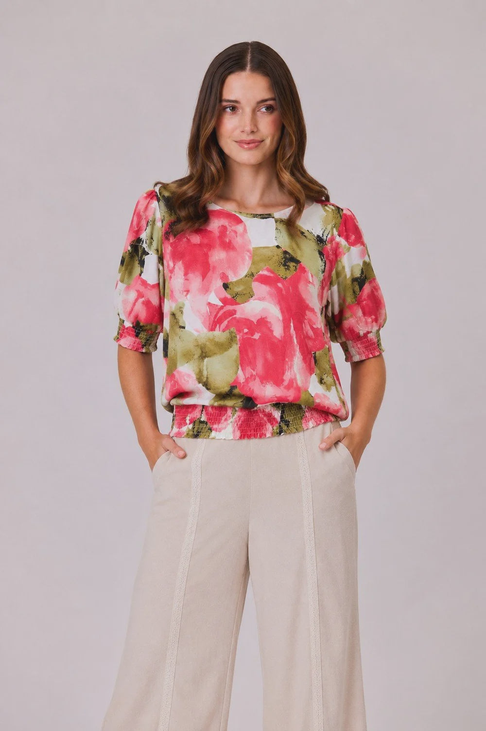 Petal Parade Top - Green