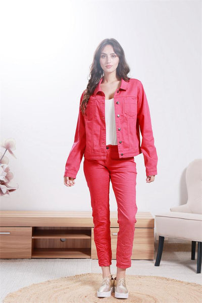 Onado Reversible Denim Jeans Pink
