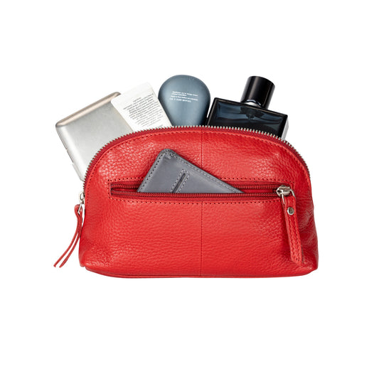 Greenwood Classic Leather Zip Coin Pouch