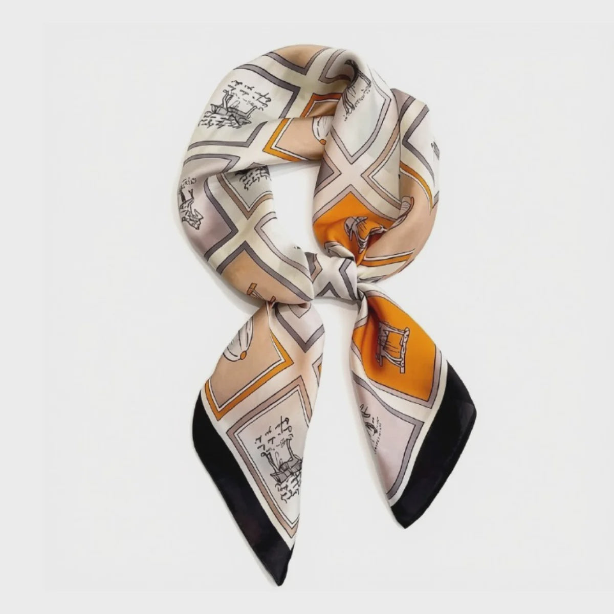 CARTER Equestrian Frames Scarf