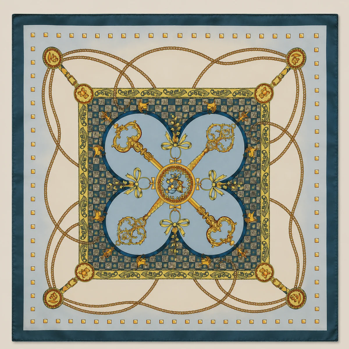 CARTER Golden Key Scarf