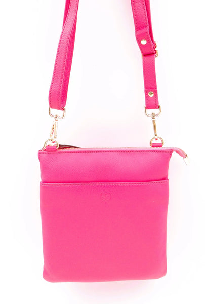 2nd Nature -Leather Cross Body Bag - Small