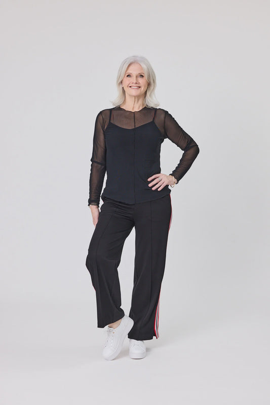 Sasha Top & Singlet - Black