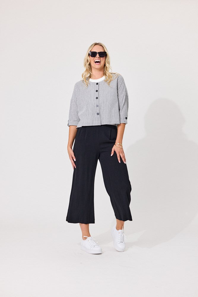 Thelma Jacket - Blue Gingham