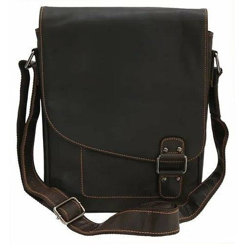Torquay - Leather Shoulder Bag - Brown