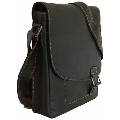 Torquay - Leather Shoulder Bag - Brown