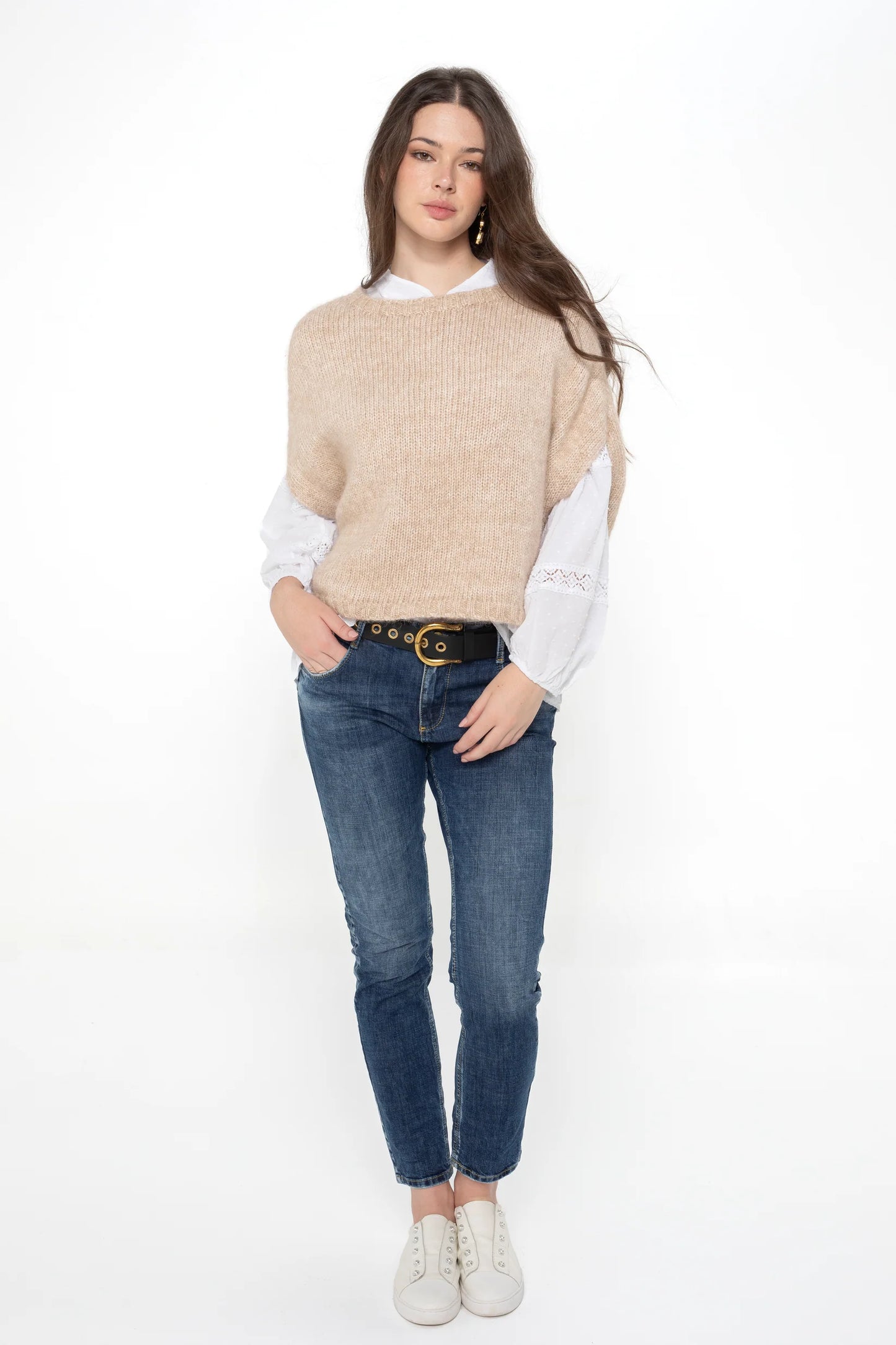 Celeste Alpaca Wool Blend Vest