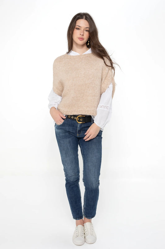 Celeste Alpaca Wool Blend Vest