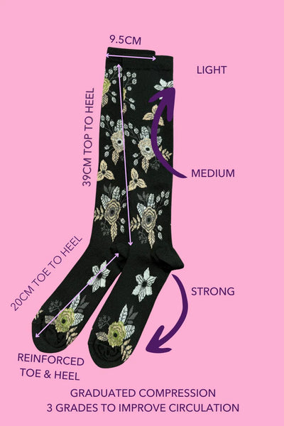 AS -Compression Socks - Black