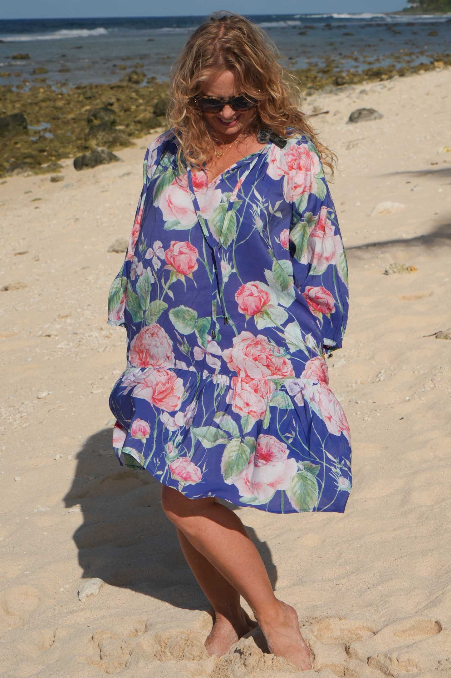 Bella Dress - Rambling Rose