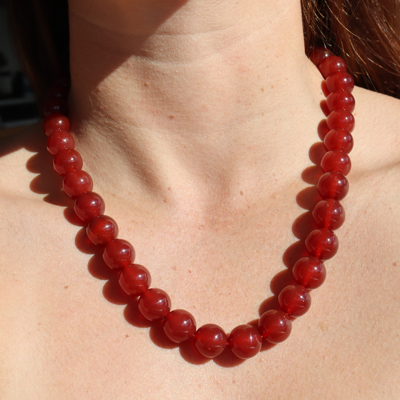 Club Paris Mint Stone Necklace