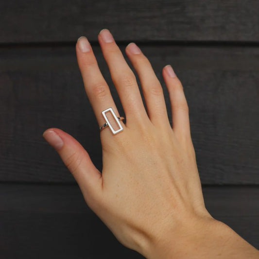 Forte -Long Ways Ring - Size 8