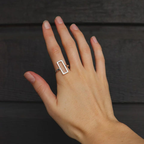 Forte -Long Ways Ring - Size 8