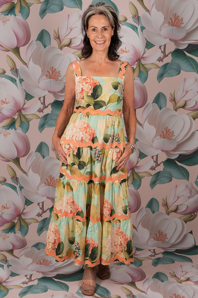 Meg Dress - Hydrangea Pretty