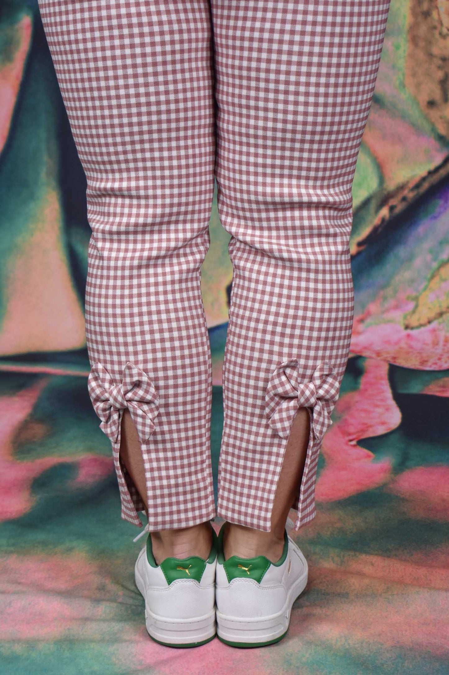 Annah Stretton Orbit Jazz Pant - Pink Check