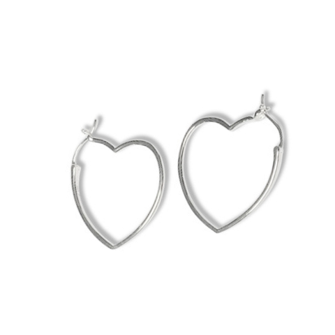 Bijoux Heart E/R - S/ Silver