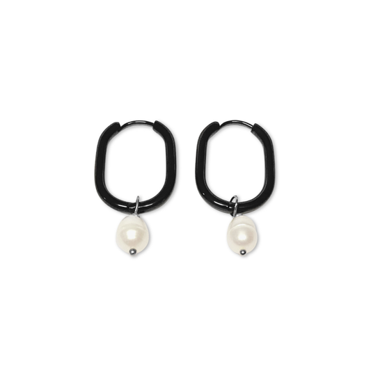 Steel Me  Black Huggies Black with F/W Pearl