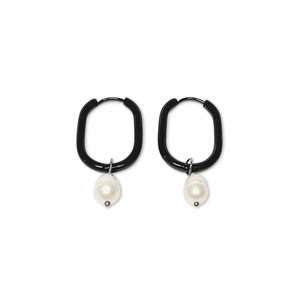 Steel Me  Black Huggies Black with F/W Pearl